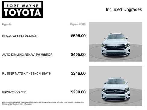 Used 2023 Volkswagen Atlas SE w/ Black Wheel Package FWD image 4