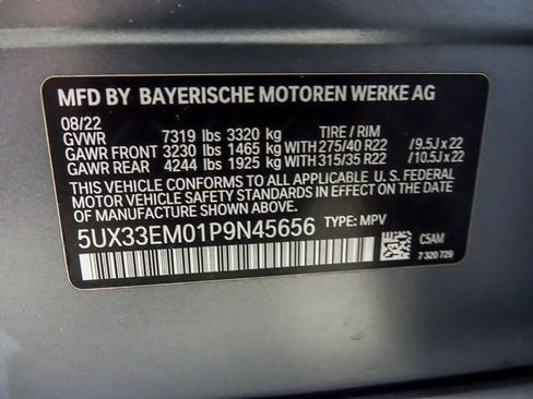 Used 2023 BMW X7 M60i w/ Executive Package AWD/4WD image 35