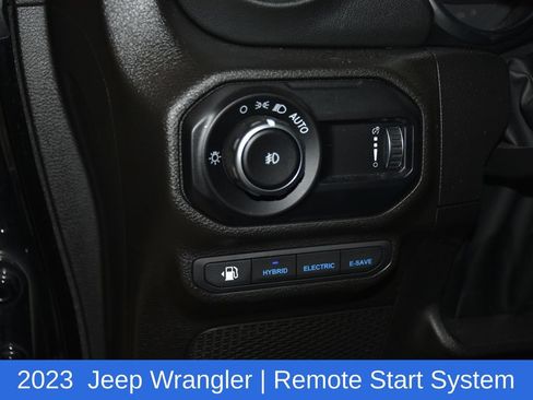 Used 2023 Jeep Wrangler Unlimited Sahara w/ Cold Weather Group AWD/4WD image 11