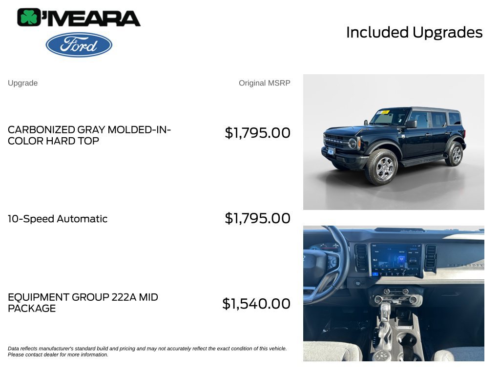 Used 2025 Ford Bronco Big Bend AWD/4WD image 4