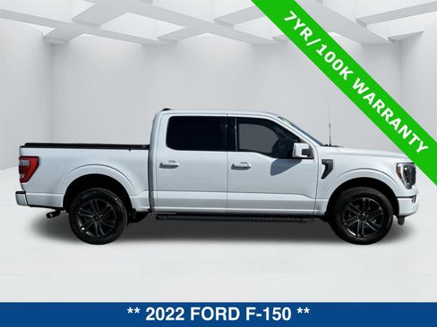 Certified 2022 Ford F150 Lariat w/ Equipment Group 502A High image 3
