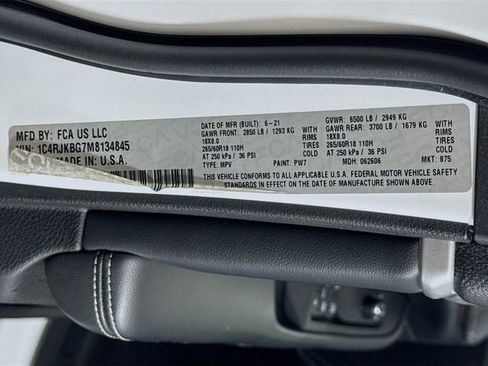 Used 2021 Jeep Grand Cherokee L Limited image 34