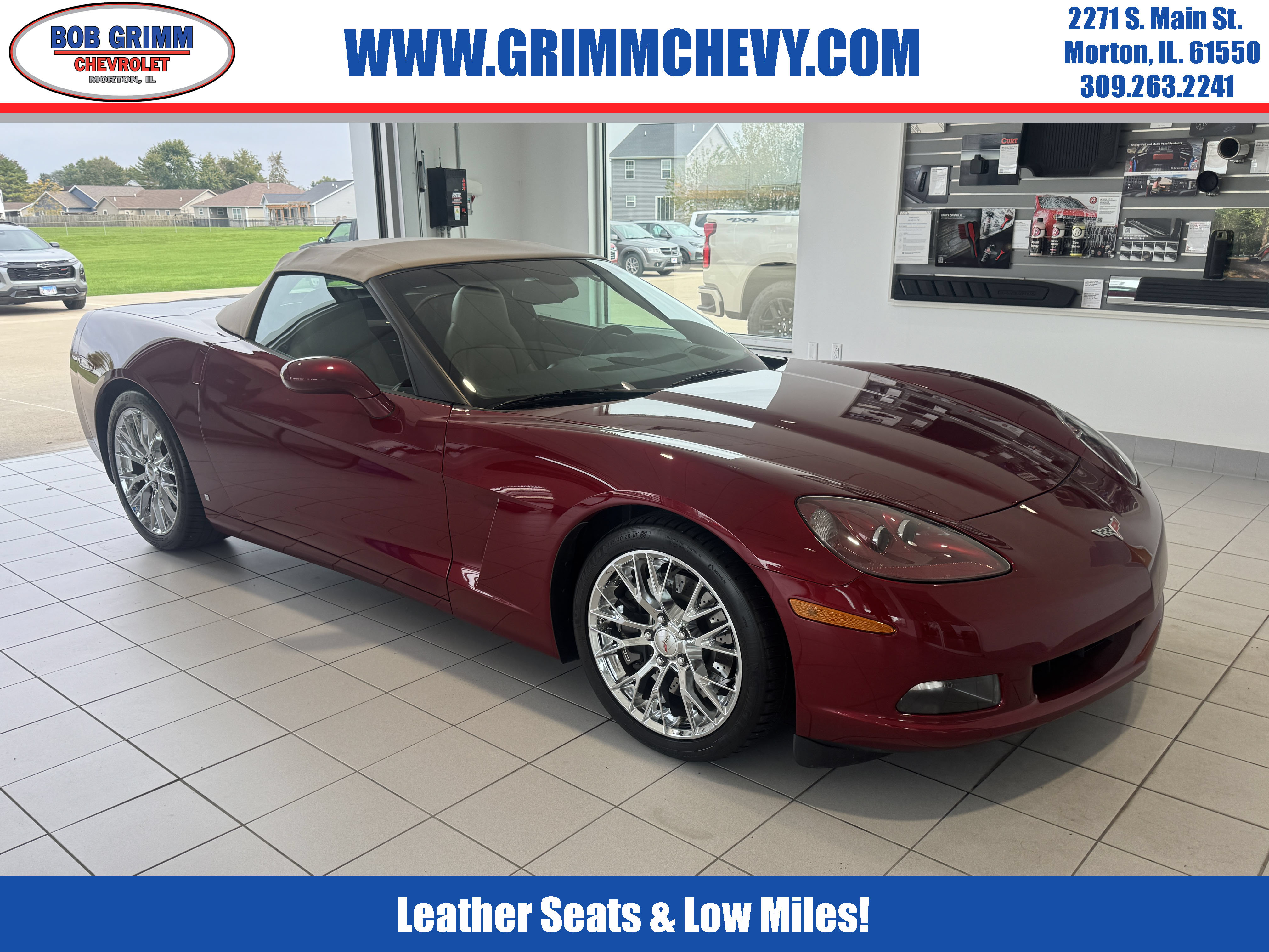 Used 2007 Chevrolet Corvette Convertible w/ Preferred Equipment Group RWD image 1