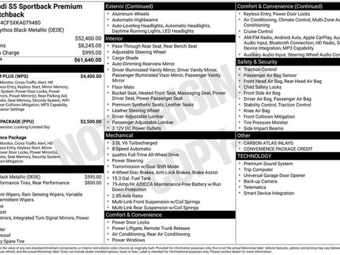 Used 2019 Audi S5 Premium Plus w/ Premium Plus image 5