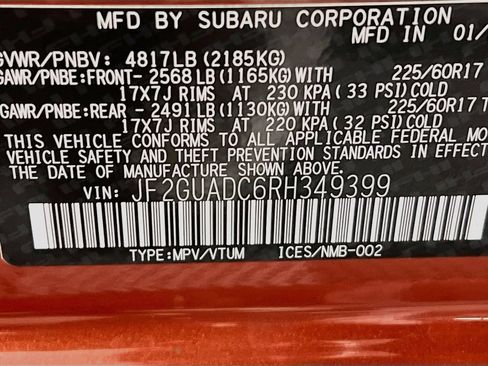 Certified 2024 Subaru Crosstrek 2.0i Premium AWD/4WD image 27