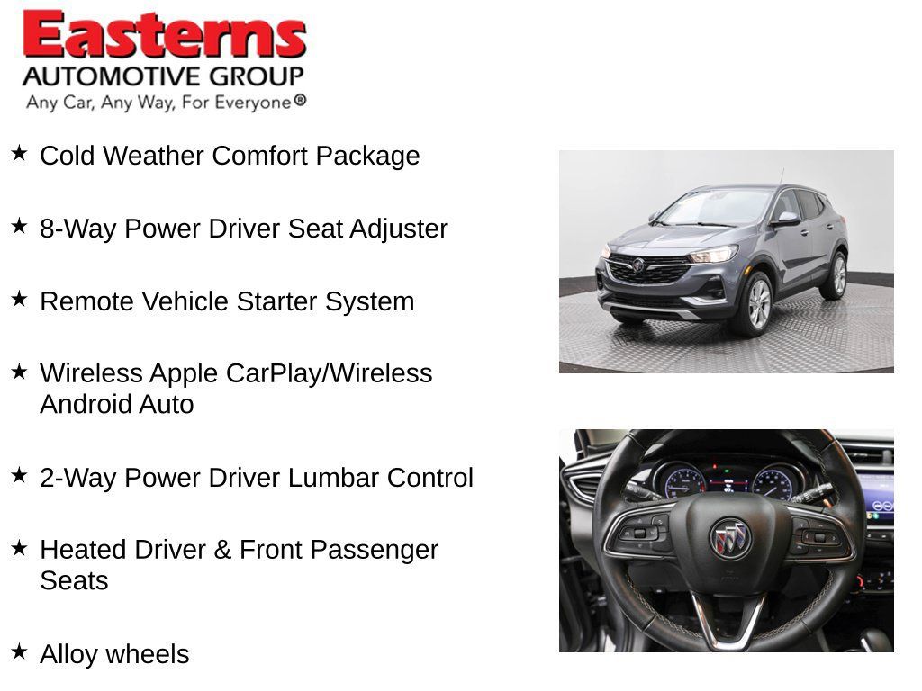 Used 2022 Buick Encore GX Preferred w/ Cold Weather Comfort Package AWD/4WD image 13