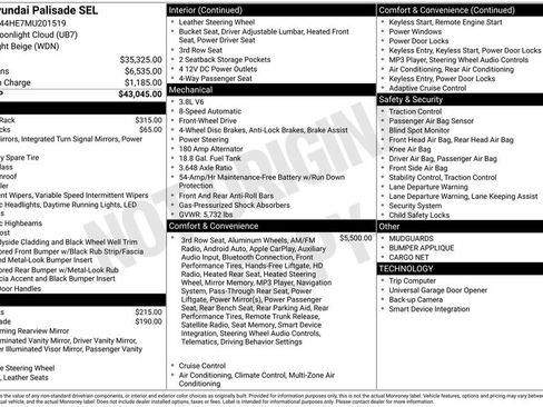 Used 2021 Hyundai Palisade SEL image 27