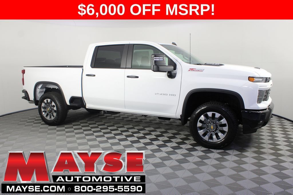 New 2026 Chevrolet Silverado 2500 Custom w/ Custom Convenience Package AWD/4WD image 1