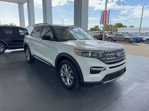 Certified 2023 Ford Explorer Limited w/ Limited Technology Package RWD image 4
