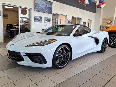 Certified 2023 Chevrolet Corvette Stingray Premium Cpe w/ Body-Color Dual Roof Package RWD image 2