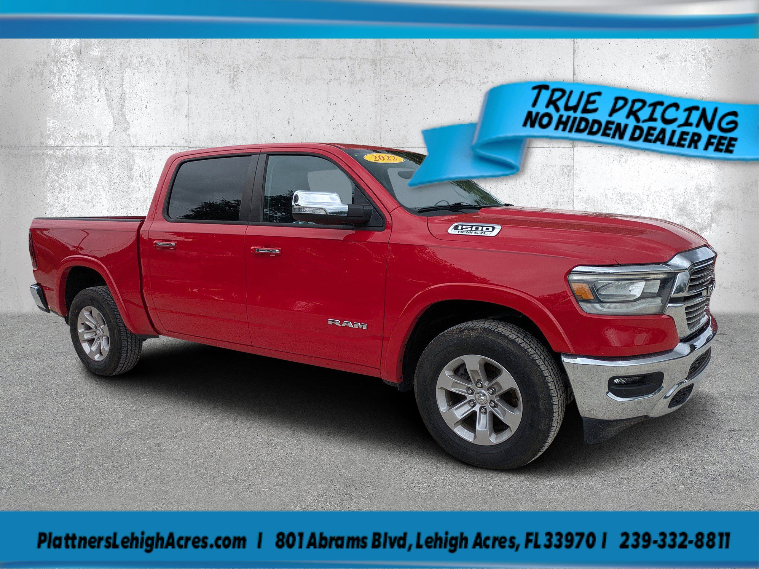 Used 2022 RAM 1500 Laramie AWD/4WD image 1