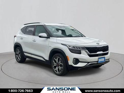 Certified 2021 Kia Seltos SX w/ SX Sunroof Package AWD/4WD image 1