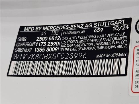 Used 2025 Mercedes-Benz SL 63 AMG S e Performance 4MATIC image 21