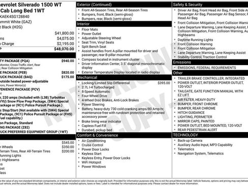 Used 2025 Chevrolet Silverado 1500 W/T w/ WT Safety Package image 32