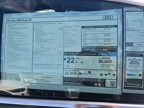 New 2025 Audi S5 Premium Plus image 19
