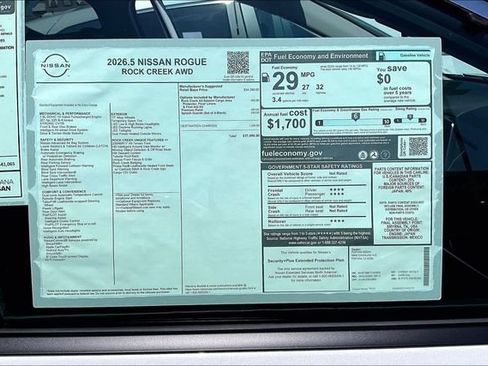 New 2026 Nissan Rogue SV AWD/4WD image 13