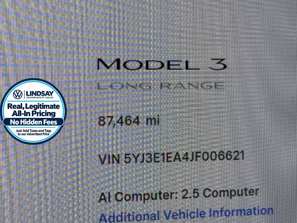 Used 2018 Tesla Model 3 Long Range RWD image 26