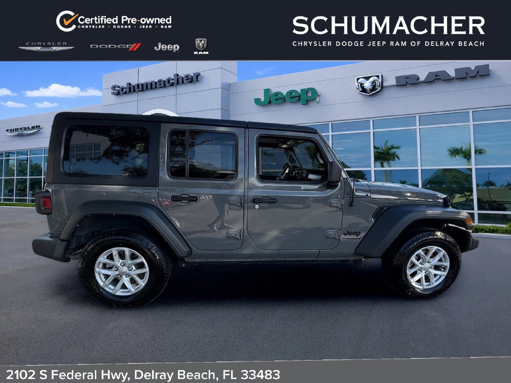 Certified 2023 Jeep Wrangler Unlimited Sport AWD/4WD image 8