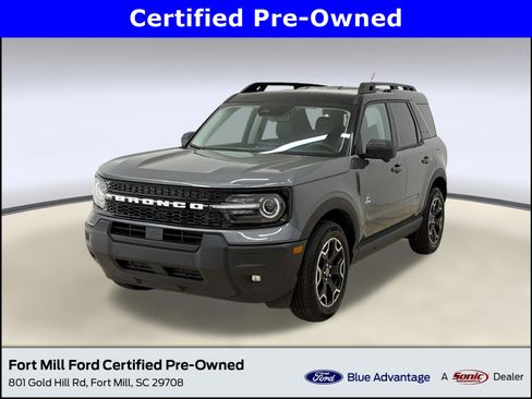 Certified 2025 Ford Bronco Sport Outer Banks w/ Outer Banks Tech Package+ image 1