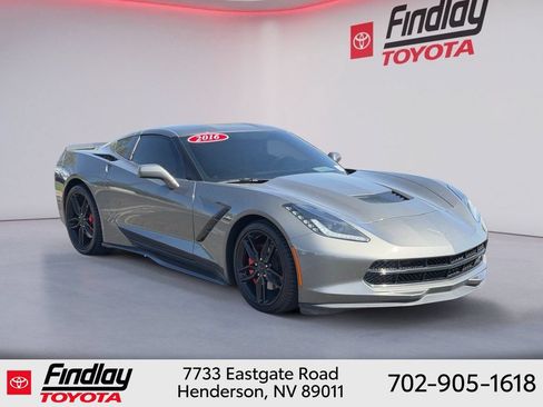 Used 2016 Chevrolet Corvette Stingray Coupe w/ Carbon Flash Badge Package RWD image 4
