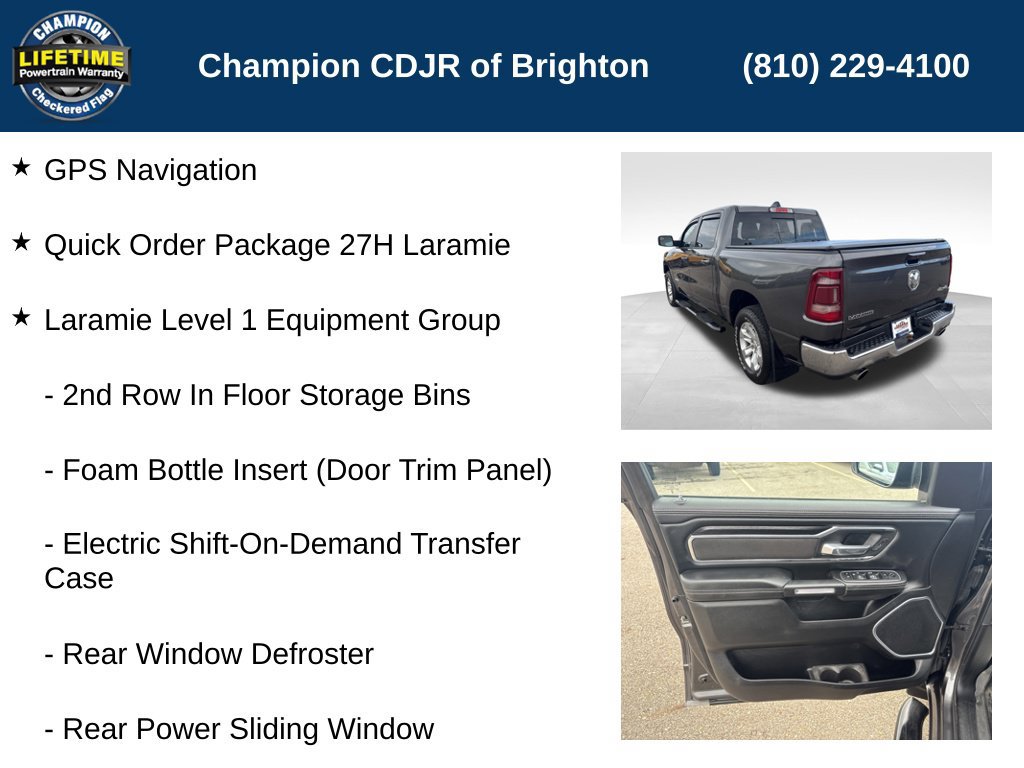 Used 2023 RAM 1500 Laramie AWD/4WD image 7