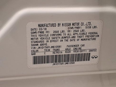 Used 2018 INFINITI Q50 Luxe w/ Essential Package (3.0T Luxe) image 23