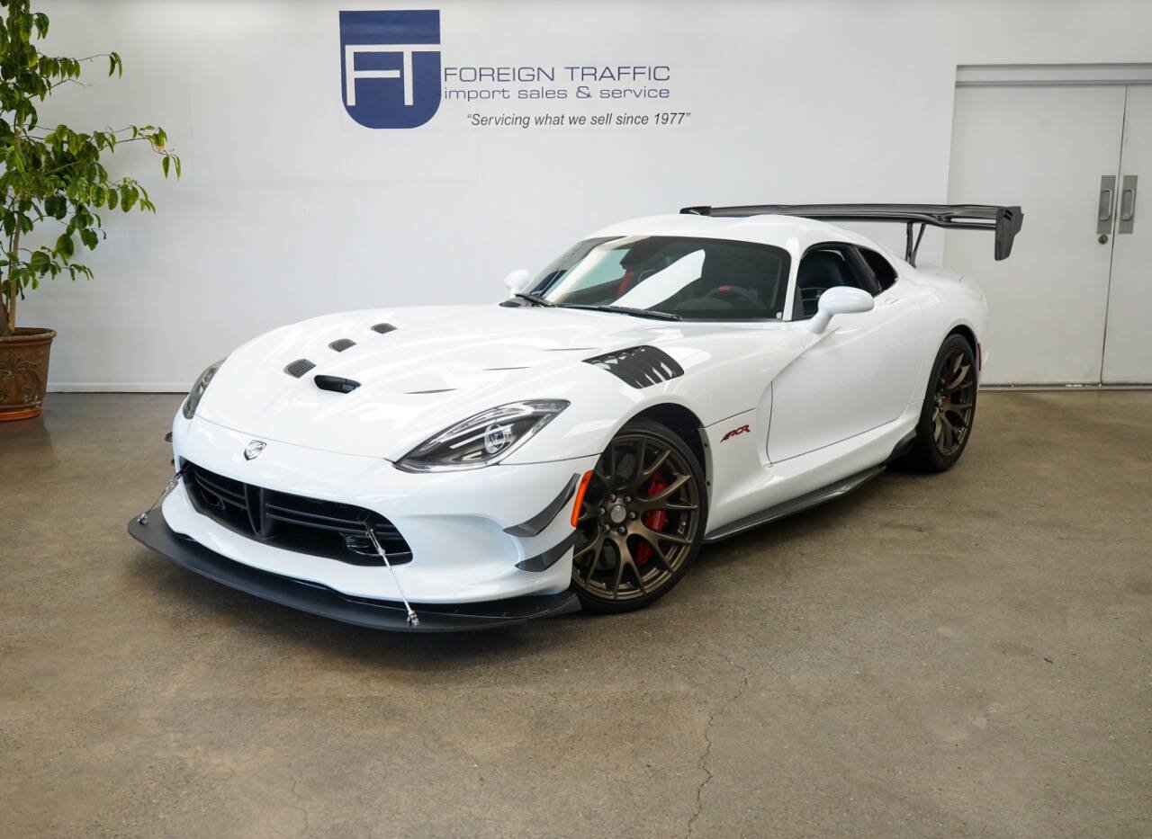 Used 2017 Dodge Viper GTC w/ ACR Package RWD image 1