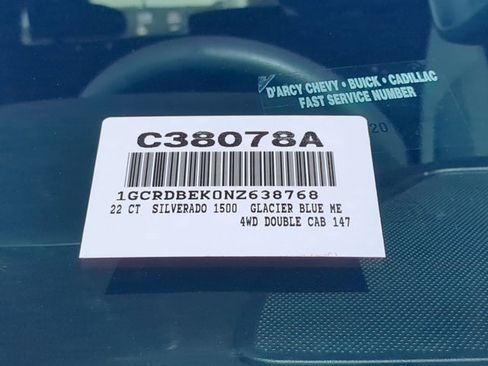 Used 2022 Chevrolet Silverado 1500 Custom image 16