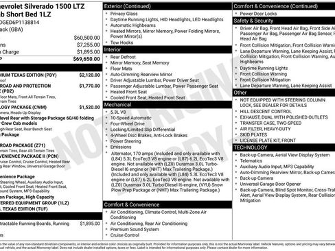 Used 2023 Chevrolet Silverado 1500 LTZ w/ LTZ Premium Texas Edition AWD/4WD image 3