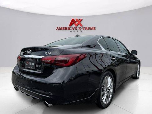 Used 2020 INFINITI Q50 Luxe w/ Essential Package (3.0T Luxe) RWD image 5