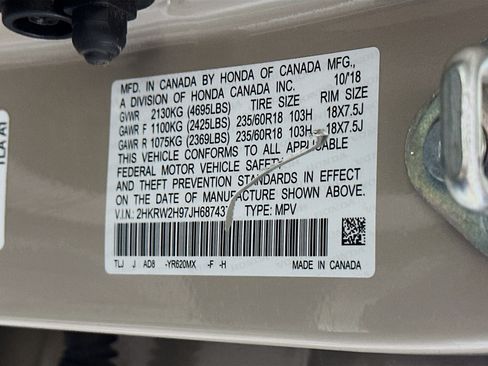Used 2018 Honda CR-V Touring image 12