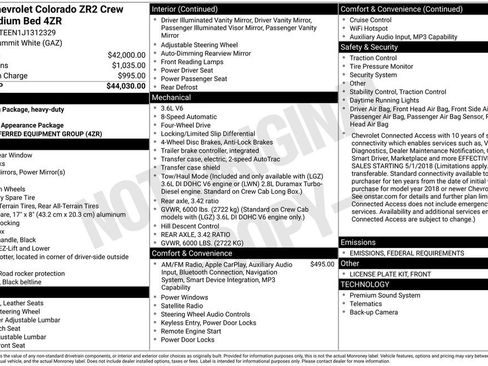 Used 2018 Chevrolet Colorado ZR2 image 5