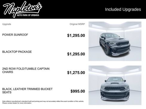 Used 2021 Dodge Durango R/T w/ Blacktop Package AWD/4WD image 2