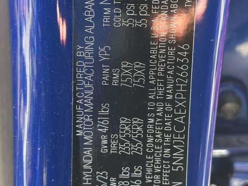 Certified 2023 Hyundai Tucson Limited AWD/4WD image 39