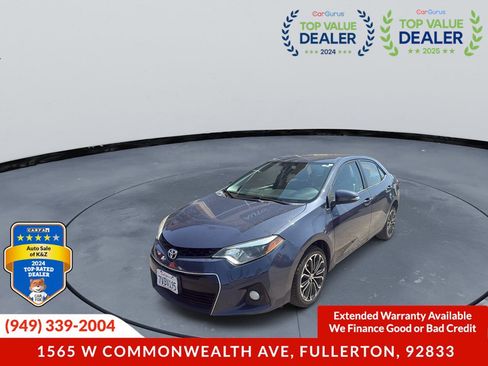 Used 2016 Toyota Corolla S FWD image 1