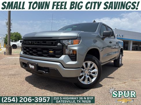 New 2026 Chevrolet Silverado 1500 Custom RWD image 1