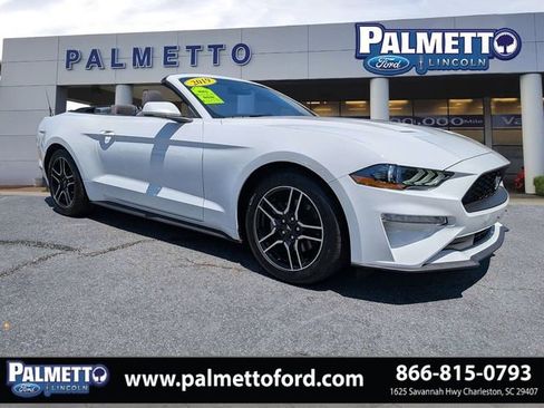 Used 2019 Ford Mustang Convertible w/ Equipment Group 101A RWD image 1