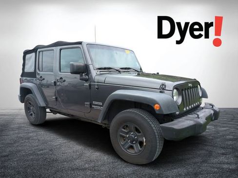Used 2017 Jeep Wrangler Unlimited Sport w/ Connectivity Group AWD/4WD image 1