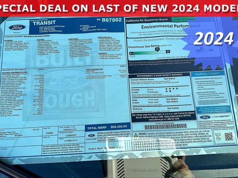 New 2024 Ford Transit 350 148 Low Roof image 14