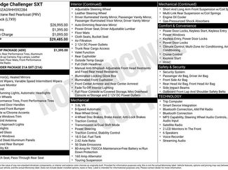 Used 2017 Dodge Challenger SXT w/ Blacktop Package RWD video 1
