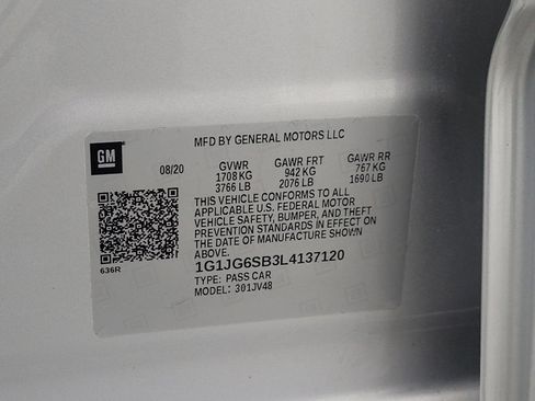 Used 2020 Chevrolet Sonic LT image 33