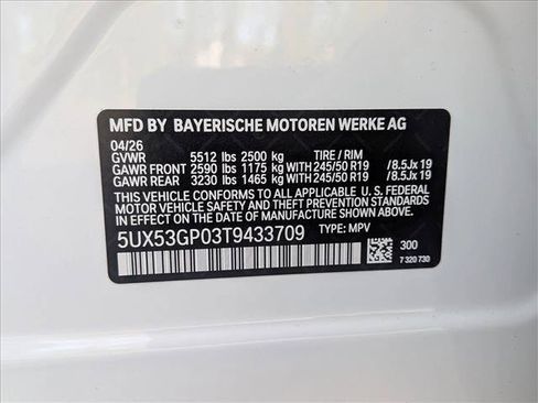 New 2026 BMW X3 xDrive30 AWD/4WD image 17