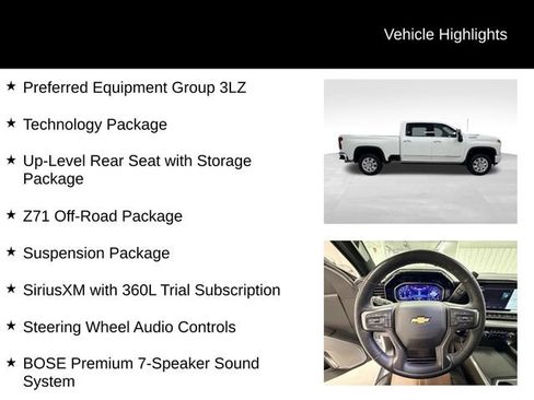 Certified 2025 Chevrolet Silverado 2500 High Country w/ Technology Package image 16
