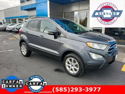 Used 2020 Ford EcoSport SE