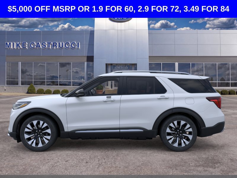 New 2026 Ford Explorer Platinum w/ LUX Leather Package AWD/4WD image 3