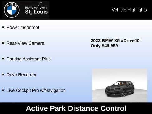 Used 2023 BMW X5 xDrive40i w/ Climate Comfort Package image 75
