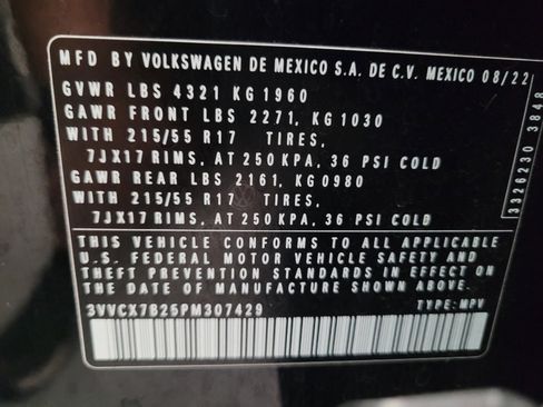 Used 2023 Volkswagen Taos S FWD image 33
