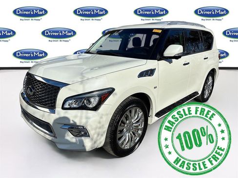 Used 2016 INFINITI QX80 Luxe w/ 22" Wheel Package image 3