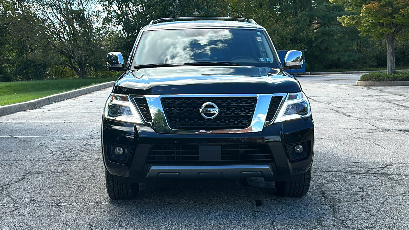 Certified 2019 Nissan Armada Platinum w/ Captain's Chairs Package AWD/4WD image 3