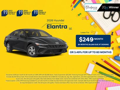 New 2026 Hyundai Elantra Sport